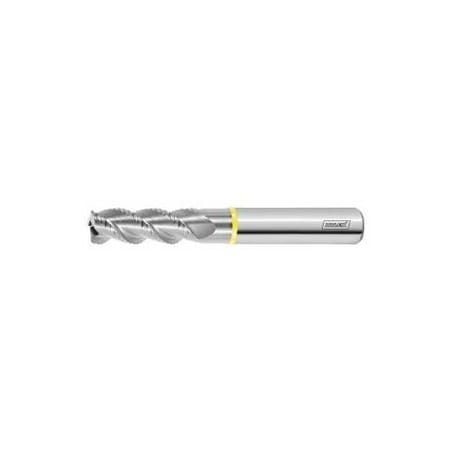 Holex Solid Carbide Roughing End Mill, for Aluminum, Uncoated, 16 mm 205270 16